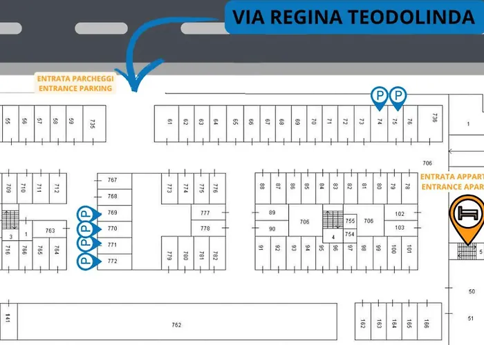 Living Como-rooms&parking Côme